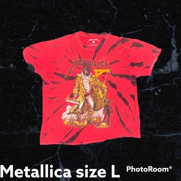 Size large metallica shirt from fadhion nova worn regular use - Picture 1 of 2